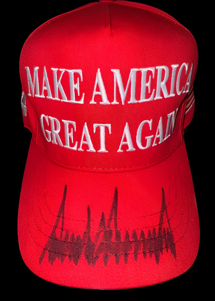 Donald Trump Signed MAGA President #45 Hat/Cap (Red) #03 JSA COA w/full letter of authenticity